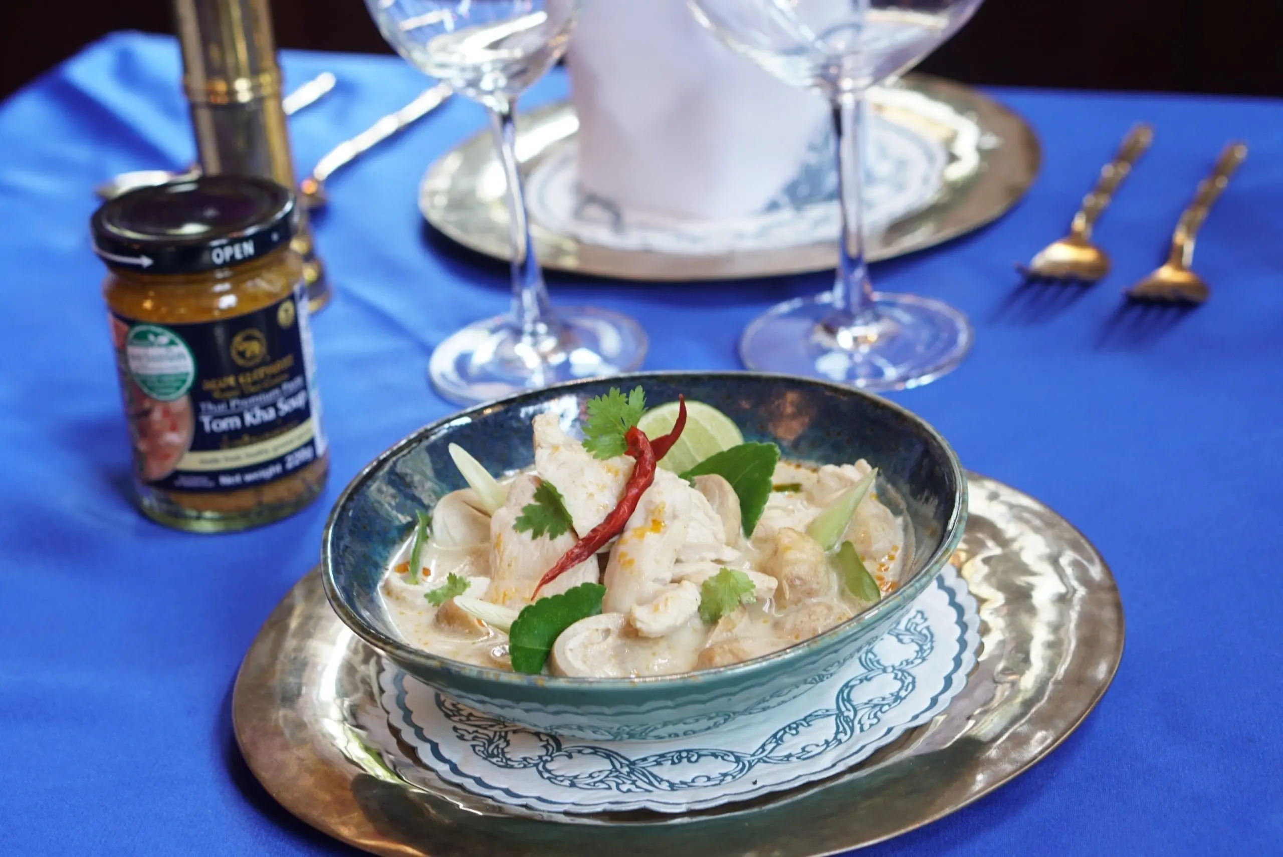 5 min. Tom Kha Soup