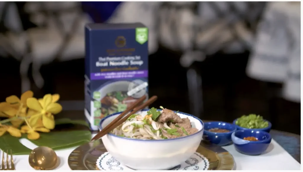 Boat noodle soup
