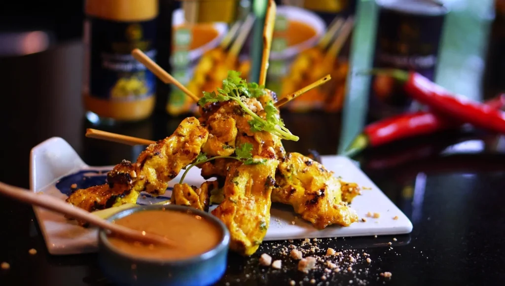 Thai chicken Satay
