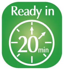 Ready in 20 min