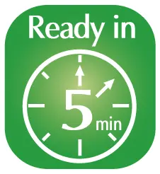 Ready in 5 min