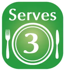 Serves 3