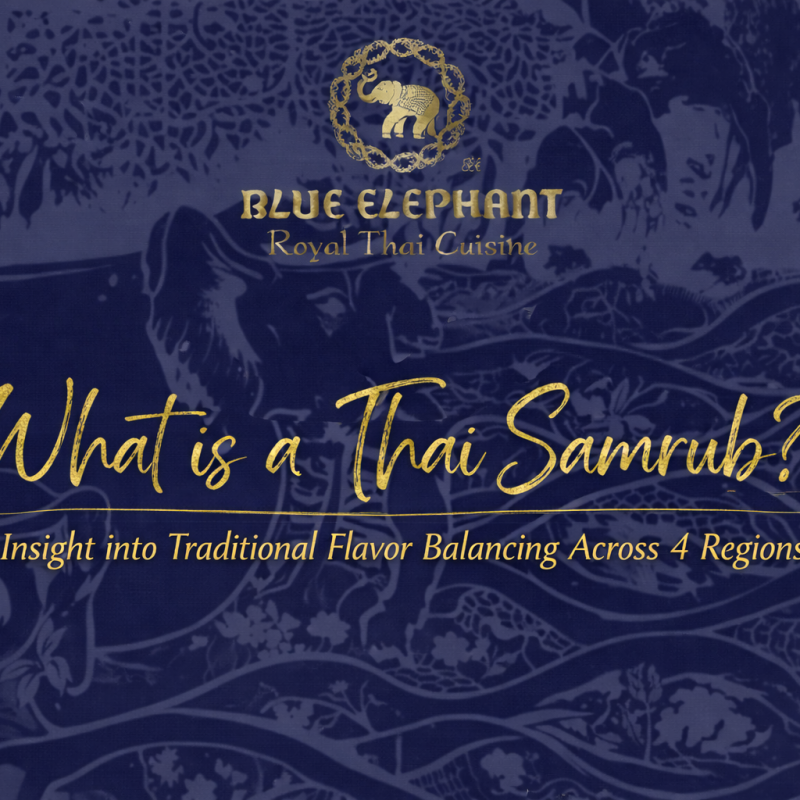 What is a Thai Samrub An Insight into Traditional Flavor Balancing Across 4 Regions