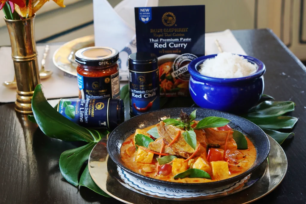 Thai Red curry dish
